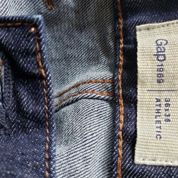 Gap 1969 Athletic Jeans 36 x 36 - Picture 5 of 5